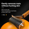 Double-Sided Pet Dematting Comb for Dogs and Cats - p-00283