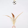 Feather Ball Teaser Toy for Cats