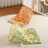 Foldable Crinkle Cat Tunnel Toy