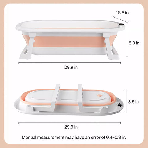 Pet Bath Tub with Drain for Small to Medium Dogs & Cats