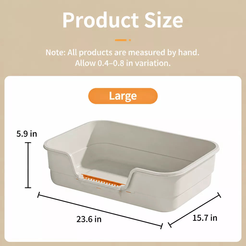 Extra-Large High-Sided Cat Litter Box p-05691
