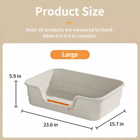 Extra-Large High-Sided Cat Litter Box p-05691