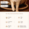 Handwoven Rattan Hanging Pet Bed with Cushion