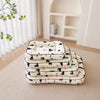 Cotton-Linen Pet Bed Mat for Small Dogs and Rabbits