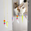 Hanging Feather Cat Teaser Toy