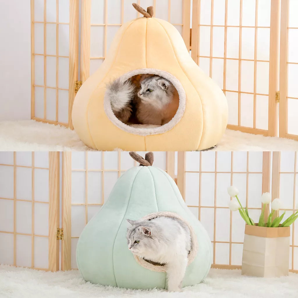 Enclosed Pet Bed Tent for Cats and Small Dogs