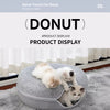 Enclosed Donut Pet Bed with Tunnel