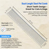 Cat & Dog Grooming Comb for Detangling and Loose Fur