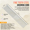 Cat & Dog Grooming Comb for Detangling and Loose Fur