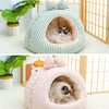 Enclosed Fabric Pet Tent Bed for Cats and Small Dogs