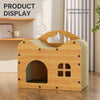 Corrugated Cardboard Cat Scratcher House