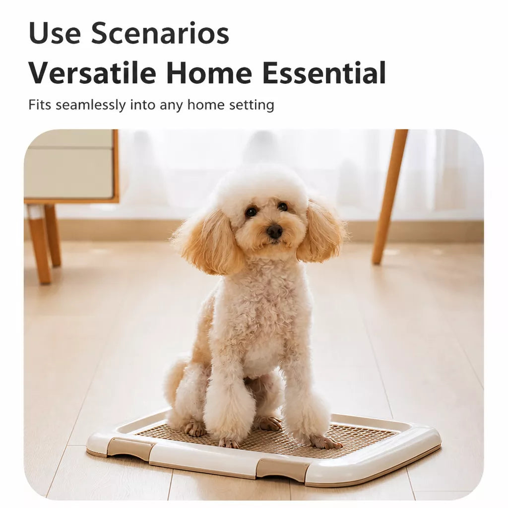 Elevated Mesh Dog Potty Tray