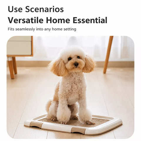 Elevated Mesh Dog Potty Tray