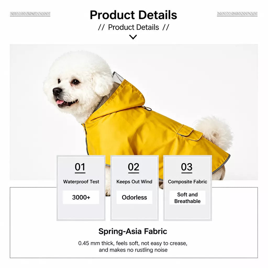 Four-Leg Dog Raincoat