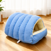 Semi-Enclosed EPE Foam Pet Bed for Cats & Dogs