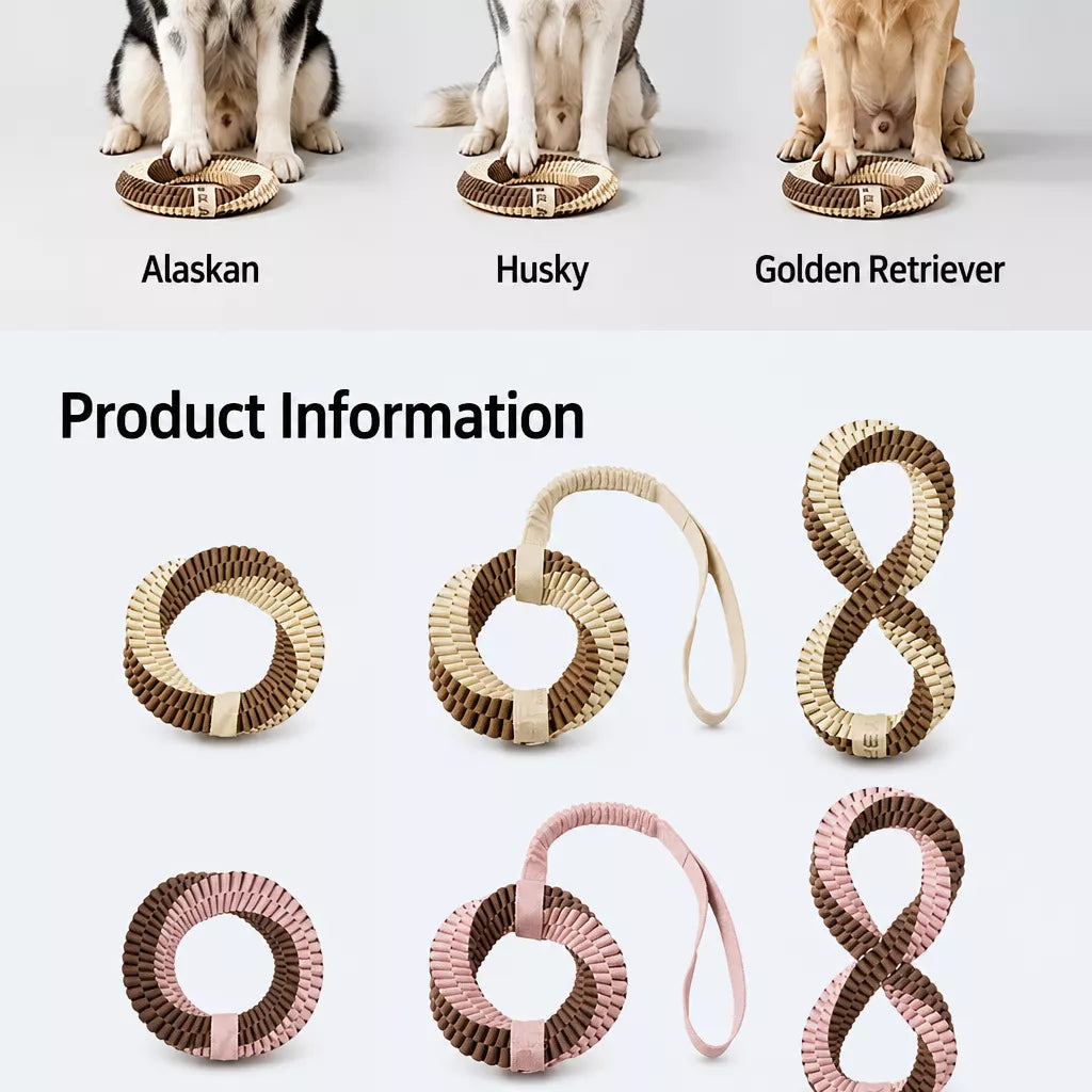 Nylon Dog Tug Toy for Interactive Play