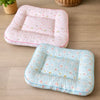 Cotton-Linen Pet Bed Mat for Small Dogs and Rabbits