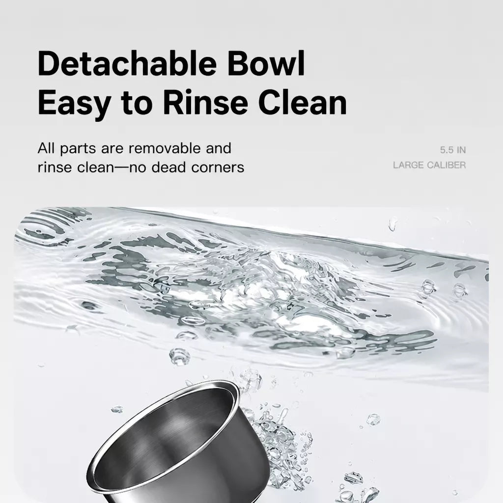 Elevated Stainless Steel Pet Bowl Stand
