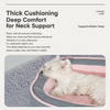 Thick Winter Pet Bed with Removable, Washable Cover