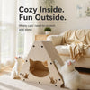 Triangular Cardboard Cat Scratcher Hideaway