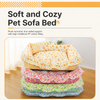 All-Season Pet Sofa Bed for Cats and Dogs - p-00687