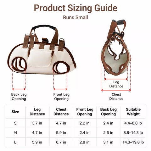 Nylon Pet Carrier Sling Bag for Small Dogs and Cats