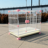 Stackable Metal Dog Crate with Sliding Door for Small and Medium Dogs