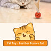 Feather Ball Teaser Toy for Cats