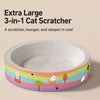Corrugated Cardboard Cat Scratcher Lounge