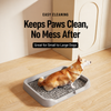 Elevated Dog Potty Tray with Steel Frame