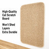 Wall-Mounted Cat Scratcher with Sisal-Style Surface
