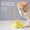 Wobble Cat Teaser Toy with Feather Attachment