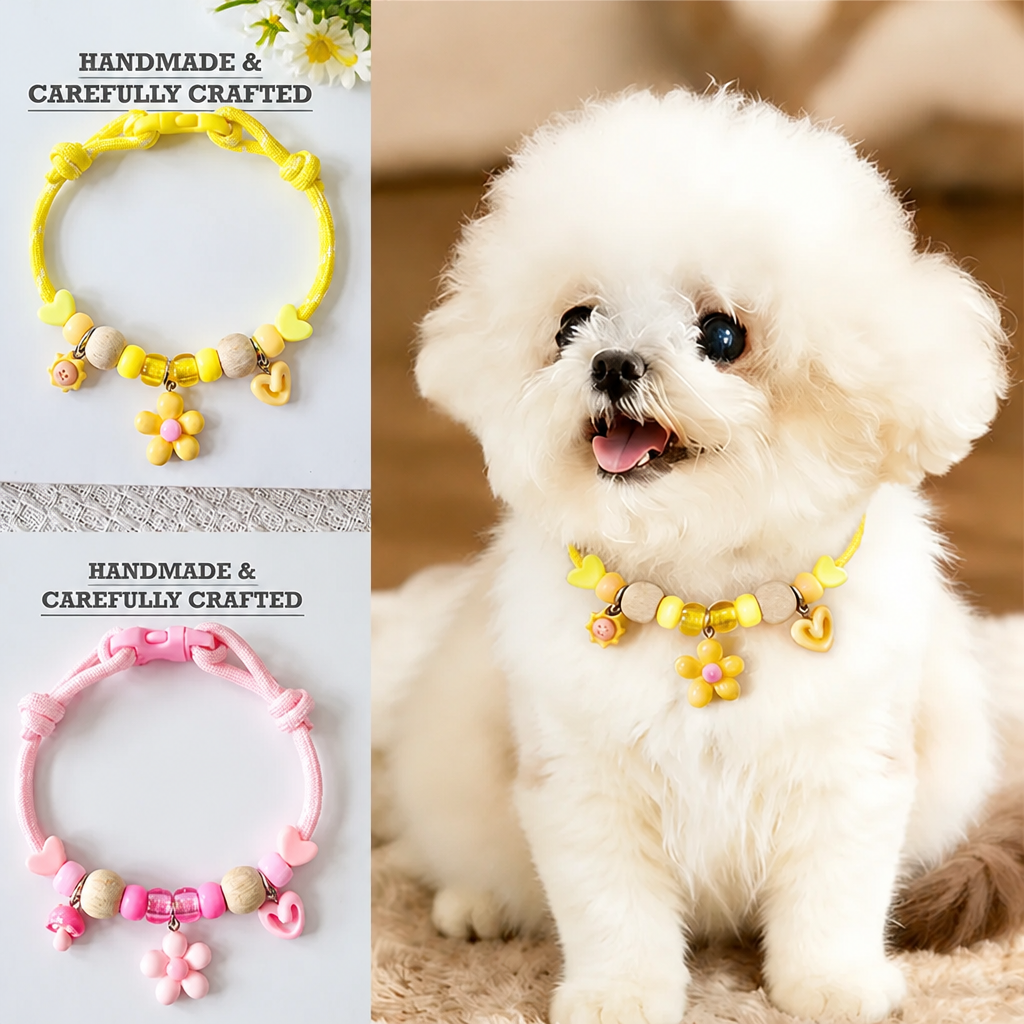 Adjustable Nylon Collar for Small Cats & Dogs