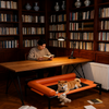 Elevated Faux Leather Pet Bed - p-00149