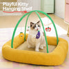 Cat Tent Bed & Play Mat for Indoor Lounging