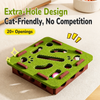 Interactive Plush Cat Toy with Three Bells