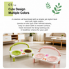 Raised Ceramic Double Pet Bowl Set