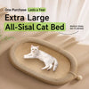 Sisal Cat Scratcher with Teaser Toy