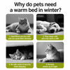 Removable, Washable Semi-Enclosed Cat & Dog Bed