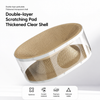 2-in-1 Corrugated Cardboard Cat Scratcher Bed with Tunnel