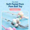 Feather Cat Teaser Toy Set with Bells