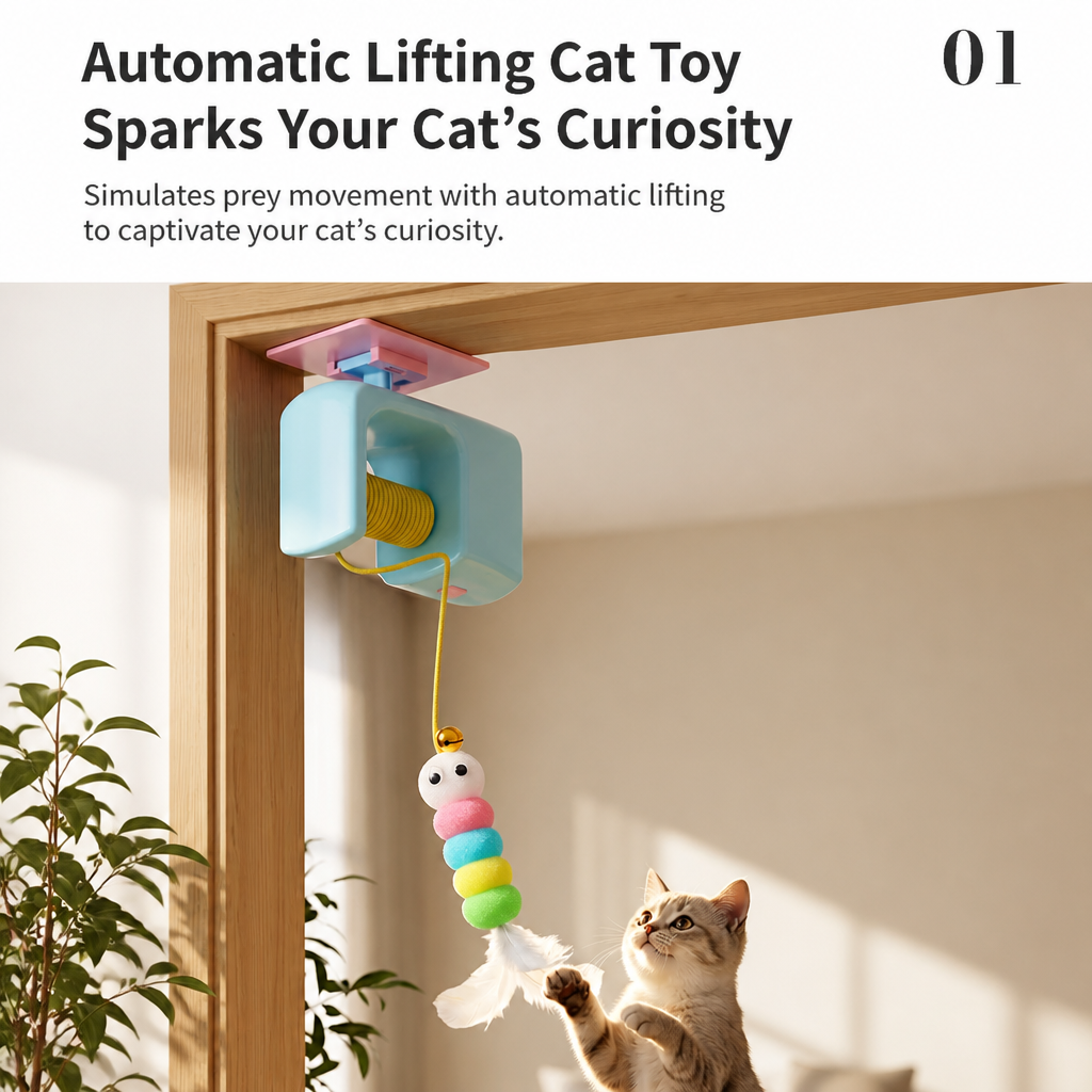 Automatic Hanging Cat Toy