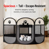 Foldable Enclosed Cat & Dog Bed – Patchwork Style