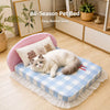 Waterproof Washable Pet Bed with Pillow