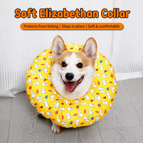 Soft Recovery Collar for Dogs