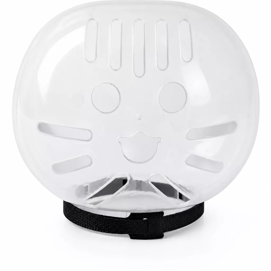 Clear Plastic Recovery Cone for Cats