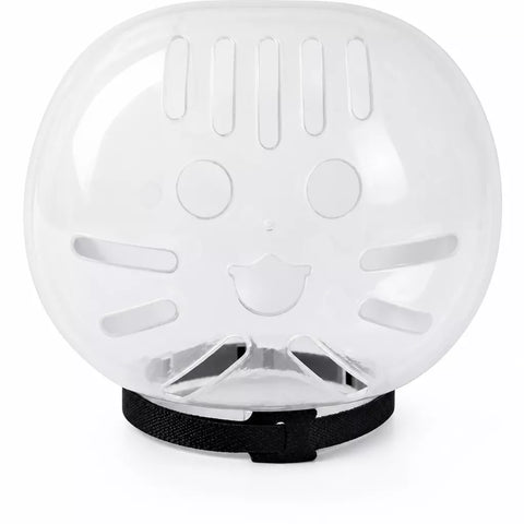 Clear Plastic Recovery Cone for Cats
