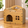 Corrugated Cardboard Cat Scratcher House