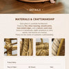 Handwoven Rattan Hanging Pet Bed with Cushion