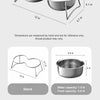 Elevated Stainless Steel Pet Bowl Stand